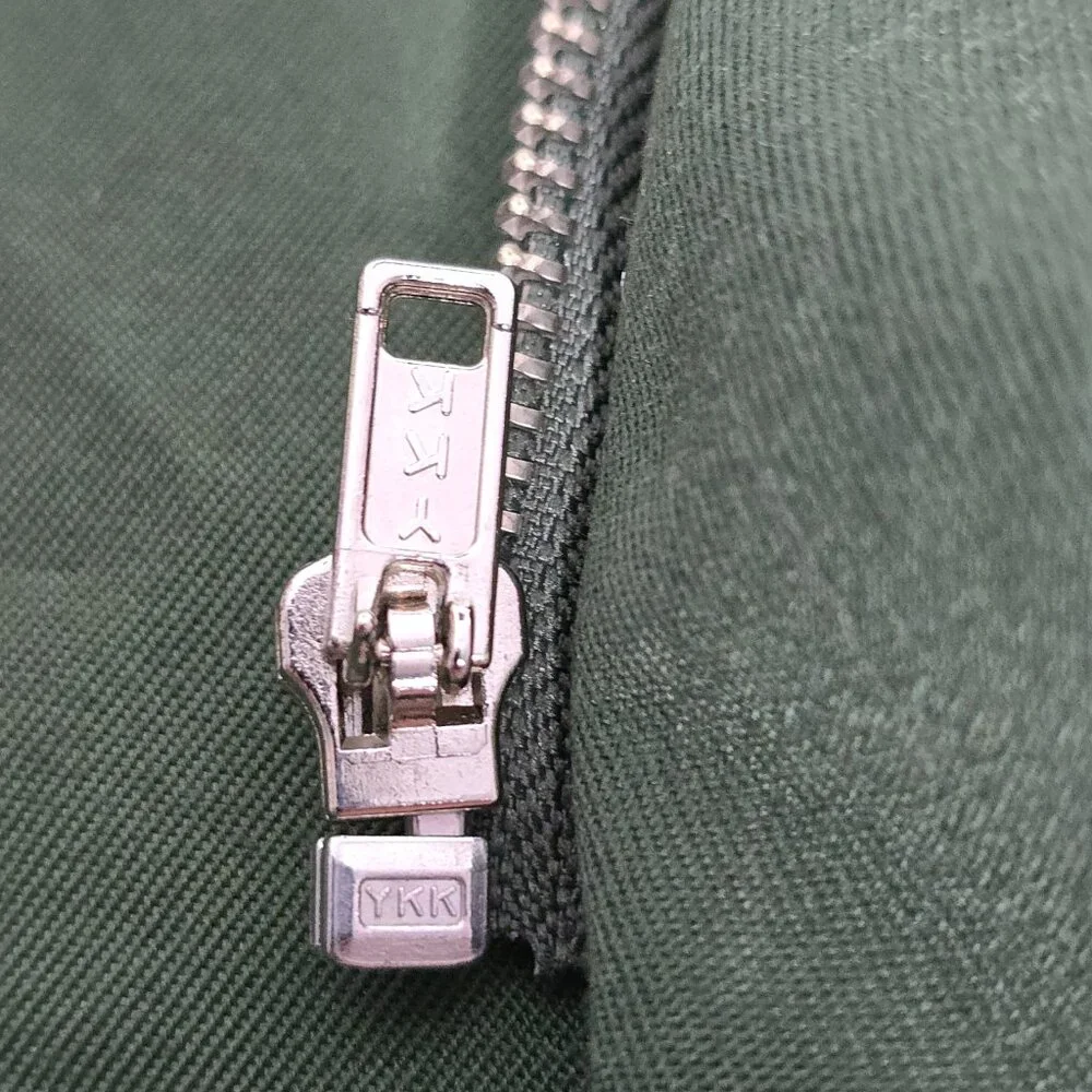 Sweet-Orr Green Full Zip Utility‎ Work Jacket Vintage Acid Repellent Sz 122 L/XL